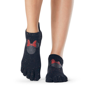 Toesox Womens/Ladies Luna Karma Half Toe Socks