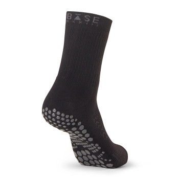 Base 33 Crew Grip Socks In Black