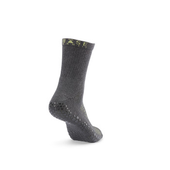 Base 33 Crew Grip Socks In Slate