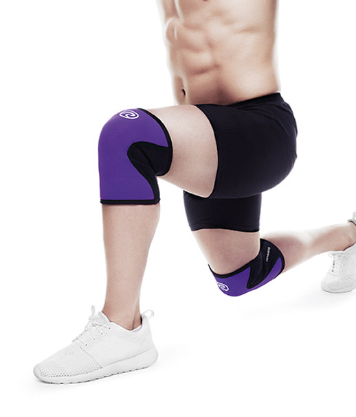 Rehband RX Knee Sleeve 5mm - Purple/Black