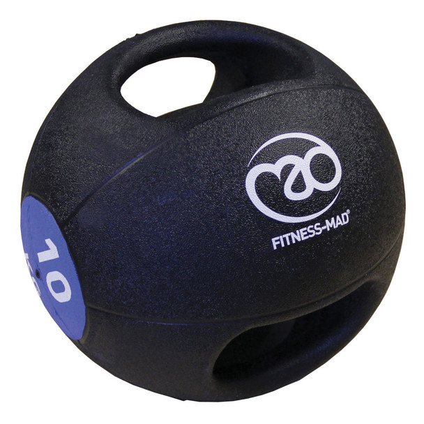 10kg Double Grip Medicine Ball