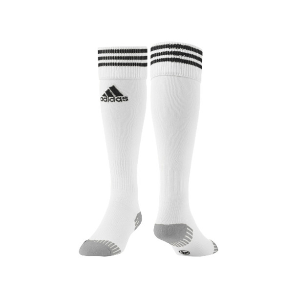 Adidas Unisex White and Black Socks