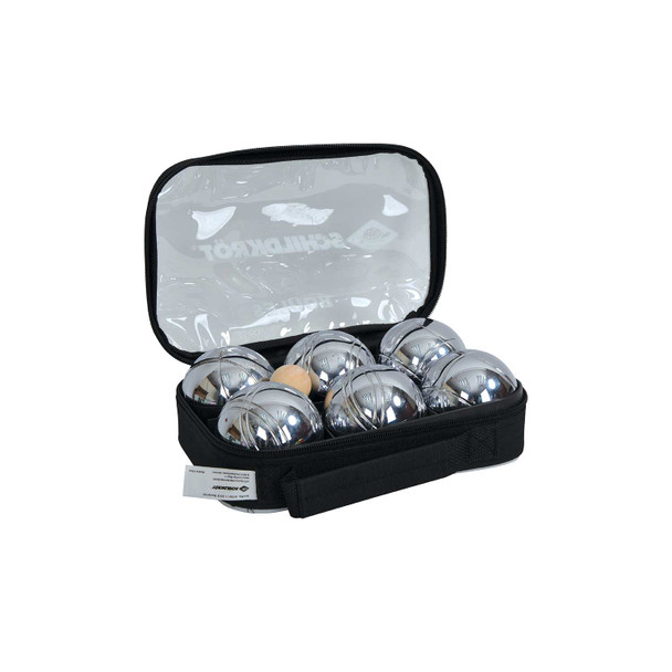 Schildkroet Boule/Boccia/Petanque Chrome Plated Set