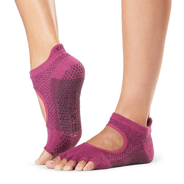 ToeSox Half Toe Bellarina - Grip Socks In Groovy