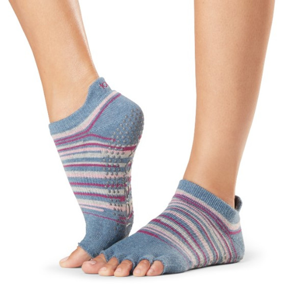 ToeSox Half Toe Low Rise - Grip Socks In Gypsy