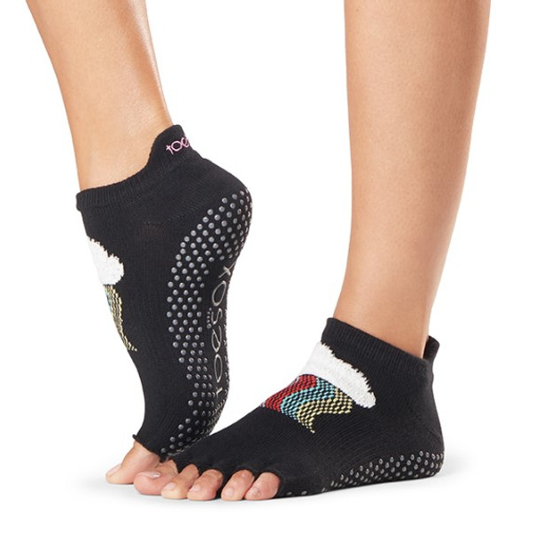 ToeSox Half Toe Low Rise - Grip Socks In Imagine