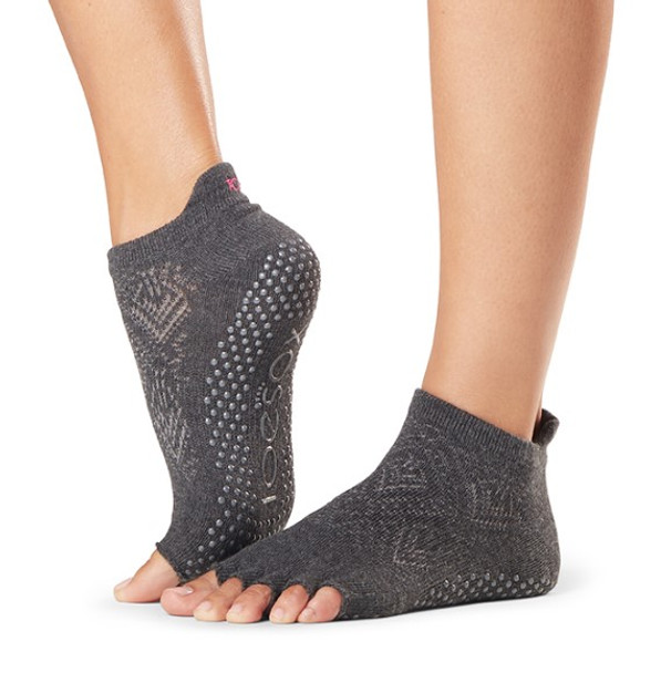 ToeSox Half Toe Low Rise - Grip Socks In Spirit