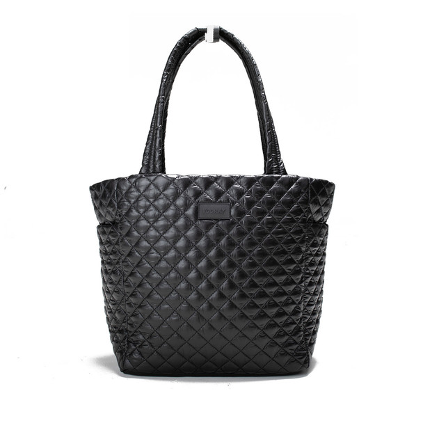 Vooray Naomi Tote in Quilted Black