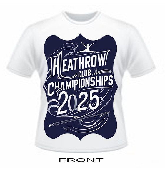 T Shirt Heathrow Club Championships 30th- 6th July 2025