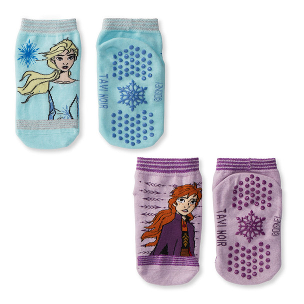 Tavi Noir Tiny Soles Grip Socks - Frozen (Pack Of 2)