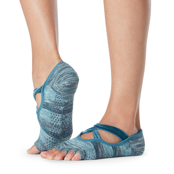 ToeSox Half Toe Ivy - Grip Socks In Elm