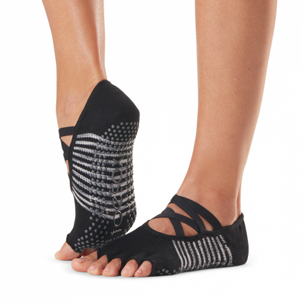 ToeSox Half Toe Elle - Grip Socks In Sombra