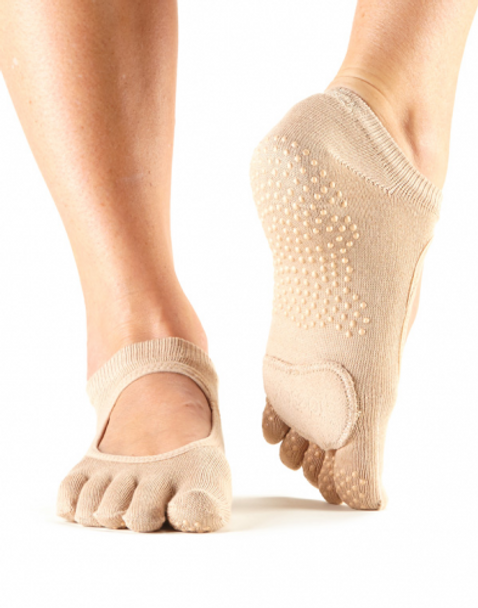 ToeSox Plie Dance Socks - Full Toe In Nude