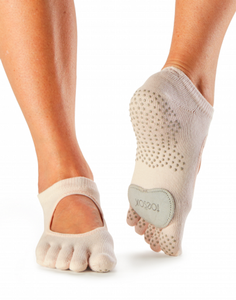 ToeSox Plie Dance Socks - Full Toe In Sweetpea