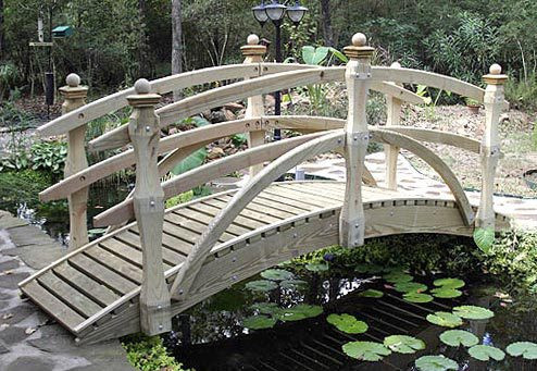Double Rail Garden Bridges (6' to 20')