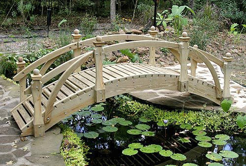 High-Rise High Rail Garden Bridges (6' to 20')