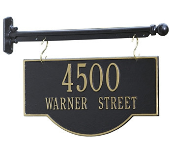 Hanging Address Plaques and Posts