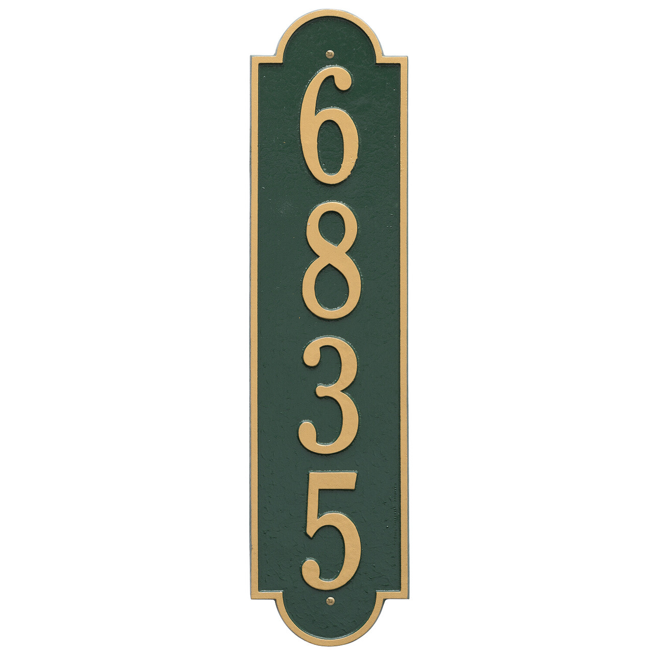 Vertical Wall Address Plaques