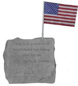 Service Memorial Stone Makes a Perfect Sentimental Memorial