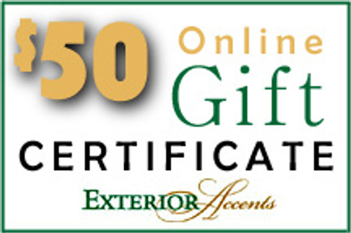 $50 Online Gift Certificate