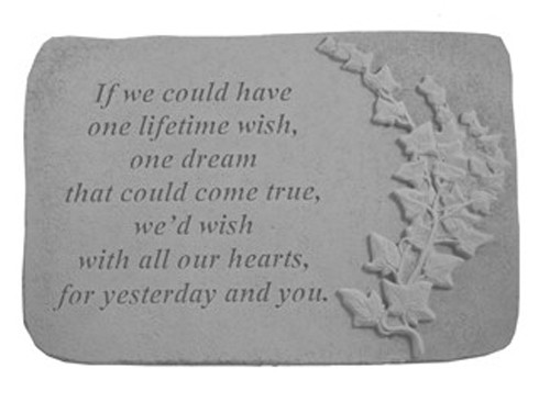 If We Could Have...w/Ivy Memorial Stone