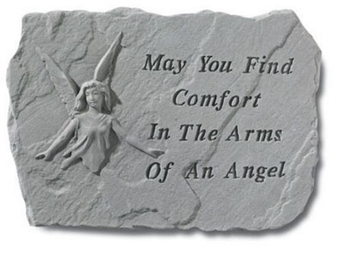 May You Find Comfort....Memorial Stone