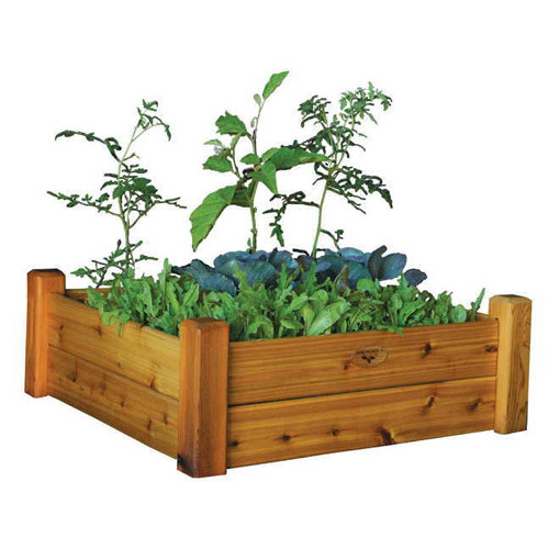 Raised Garden Bed 34x34x13 with Safe Finish