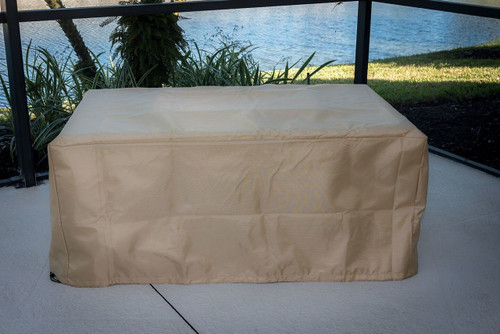 Rectangular Fire Table Cover (52"W x 40"D x 20"H)