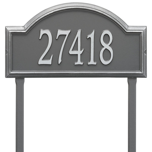 Providence Arch Address Lawn Plaque 23Lx12H (1 Line)