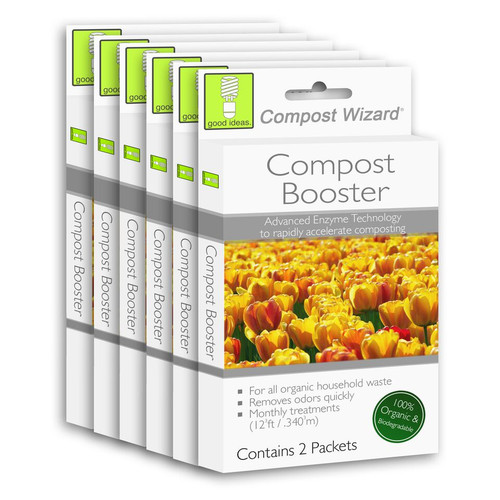 Compost Wizard Compost Booster 6-pack