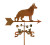 German Shephard Weathervane