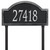 Providence Arch Address Lawn Plaque 23Lx12H (1 Line)