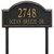 Providence Arch Address Lawn Plaque 23Lx12H (2 Line)