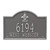 Bayou Vista Address Plaque 15"Wx10"H (2 Lines)