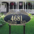 Oval Eagle Estate Lawn Address Plaque 24"W x 14"H (2 Lines)