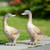 Darling Duck Garden Sculpture Pair