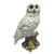 Mystical White Owl Statue 14.5"H