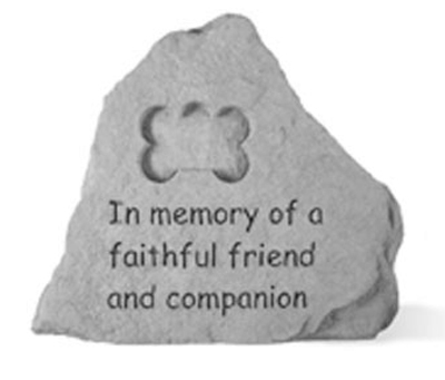 Pet Memorial Stones, Markers & Plaques