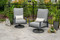 set swivel chairs with Optional lumbar pillows $74.10