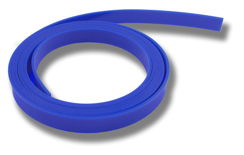 120" Blue Channel Squeegee Blade Roll