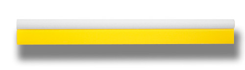 18.5" Yellow Turbo Squeegee - Tube Handle & Blade