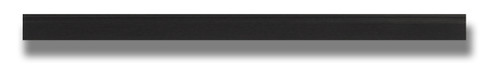 28" Black Smoothie Squeegee - Blade Only
