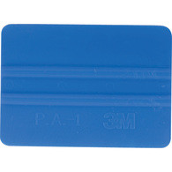 4" 3M Bump Card Squeegee - Blue