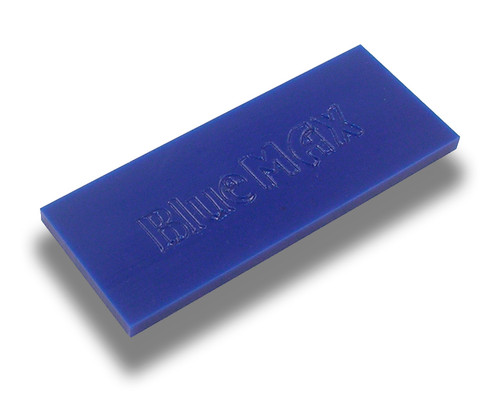 5" Blue Max Squeegee Blade - Square w/Square Edge Tip