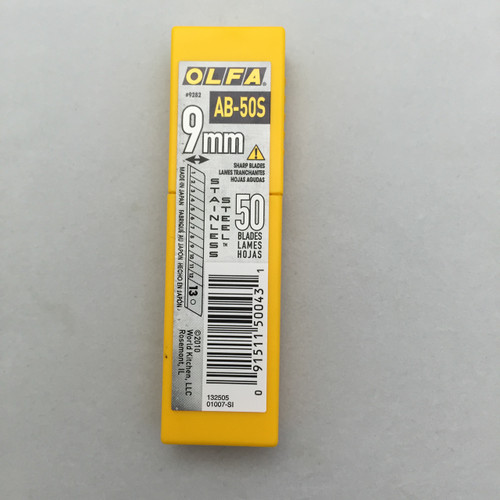 Blades 13-Pt Olfa Stainless Steel Snap Off - 50 Pk