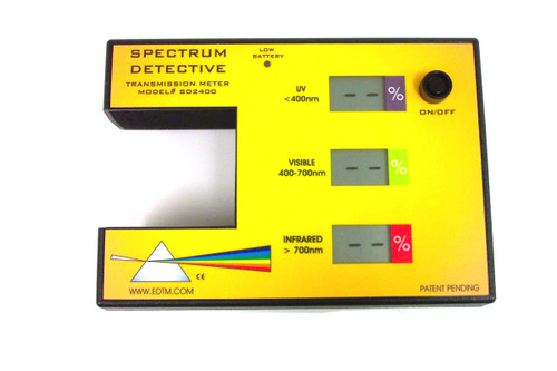 Solar Meter - Spectrum Detective - UV Tranmission, VLT & IR