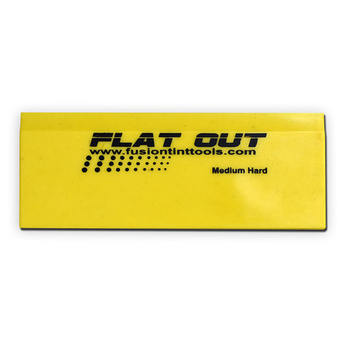 The Yellow Flat Squeegees are available in 5" and 8" widths. Slighter Harder than the Orange Crush and comparable in hardness to the Blue Max products they work great in flat glass and security applications. For best results try in a Fusion Handle, Fusion Stretch series or Thor's Hammer.