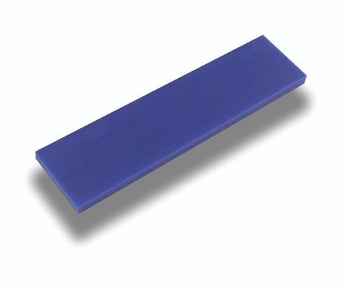 8" Blue Max Squeegee Blade - Square w/Beveled Edge Tip