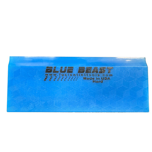5" Standard Blue Beast Square w/Beveled edge Squeegee Blade durometer 93
