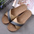 Mntrerm Sale Linen Slipper Lover Summer Style Floor Nonslip Breathable Indoor Slippers Women Shoes Flax Striped Bedroom Shoes Mntrerm Sale Linen Slipper Lover Summer Style Floor Nonslip Breathable Indoor Slippers Women Shoes Flax Striped Bedroom Shoes